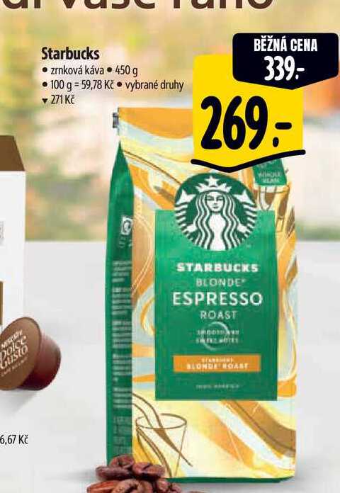  Starbucks • zrnková káva • 450 g 