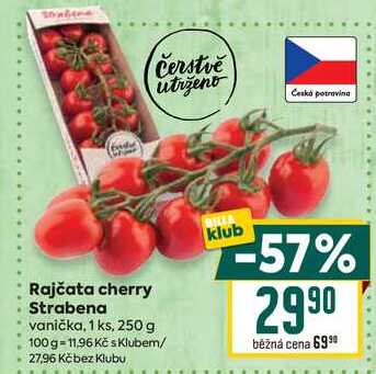 Rajčata cherry Strabena vanička, 1 ks, 250 g 