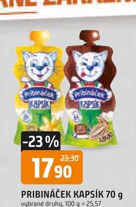 PRIBINÁČEK KAPSÍK 70 g