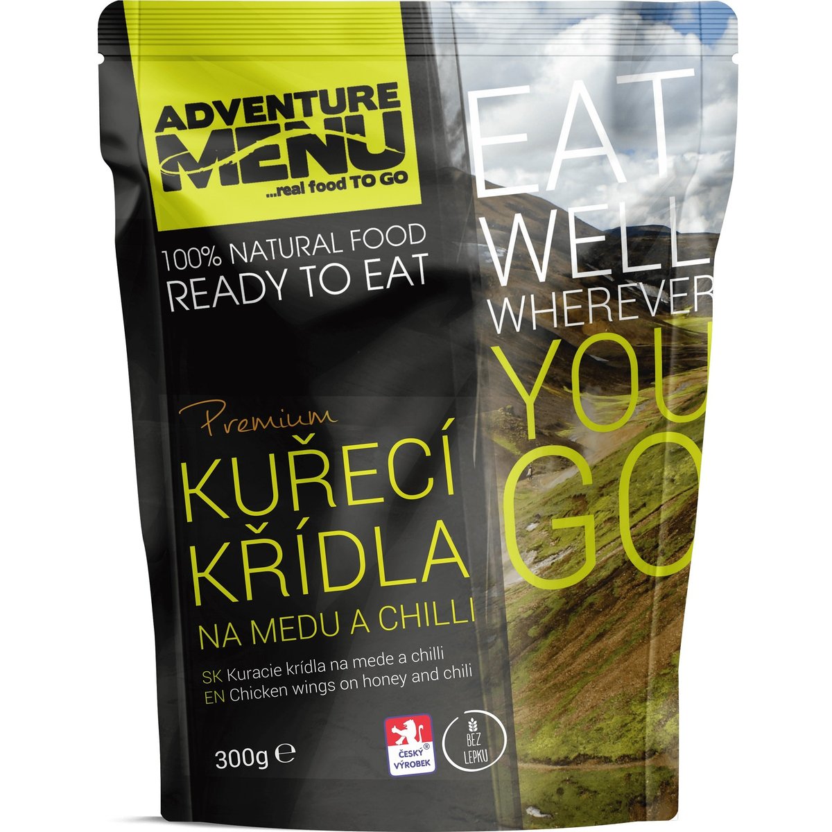 Adventure Menu Kuřecí křídla na medu a chilli