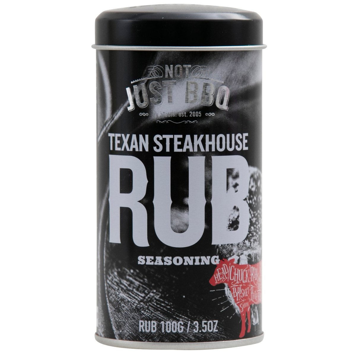 Not Just BBQ Grilovací koření Texan Steakhouse Rub