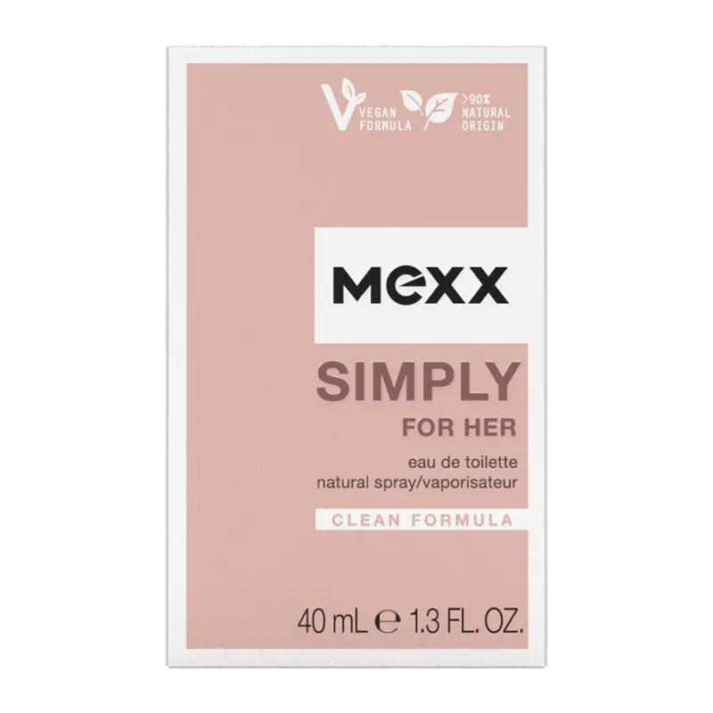 Mexx Simply toaletní voda pro ženy, 40 ml