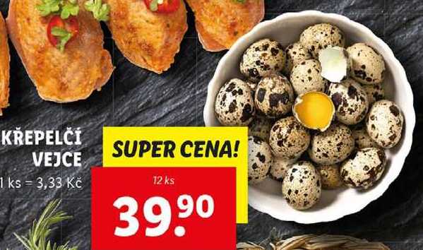 Krepelci Vejce Cena