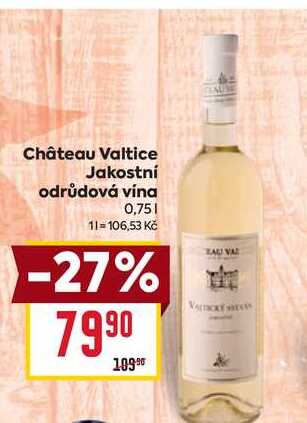 Château Valtice Jakostní odrůdová vína 0,75l