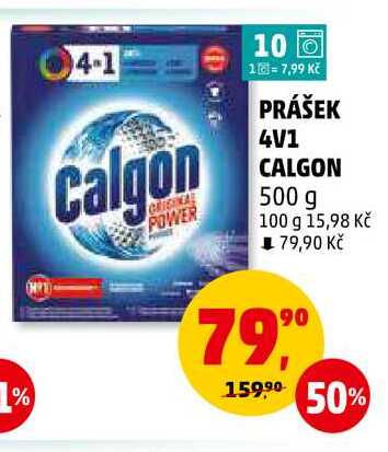 Calgon 4v1 prášek 500g