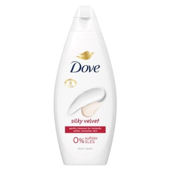 Dove Silky Velvet Sprchový gel