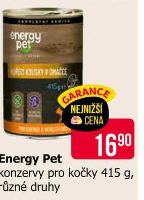 Energy Pet Konzervy pro kočky 415 g