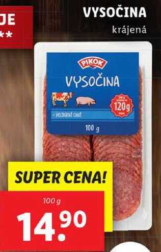 VYSOČINA, 100 g