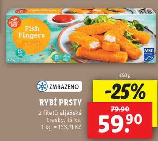 RYBÍ PRSTY, 450 g