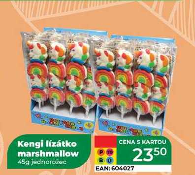 Kengi lízátko marshmallow 45g 