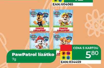 PawPatrol lízátko 7g  