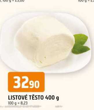 LISTOVÉ TĚSTO 400 g