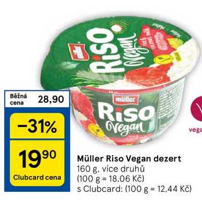 Müller Riso Vegan dezert, 160 g