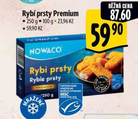 Rybí prsty Premium 250 g 