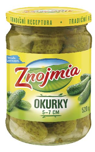 Znojmia okurky, 260 g