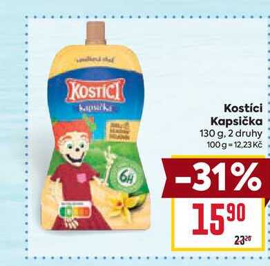 Kostíci Kapsička 130 g