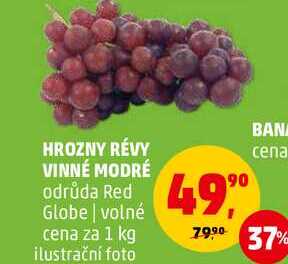 HROZNY RÉVY VINNÉ MODRÉ, 1 kg