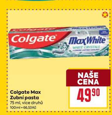 Colgate Max Zubní pasta 75 ml