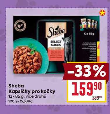 Sheba Kapsičky pro kočky 12x 85 g