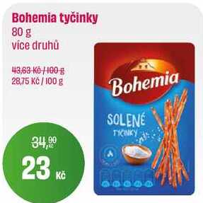 Bohemia tyčinky 80 g 