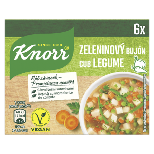 Knorr Zeleninový bujón 6 x 10g