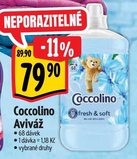  Coccolino Aviváž • 68 dávek 