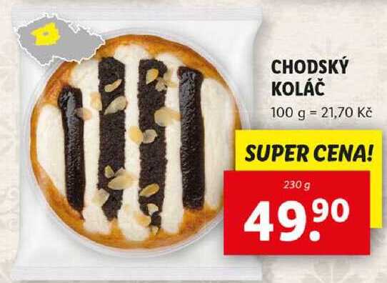 CHODSKÝ KOLÁČ, 230 g