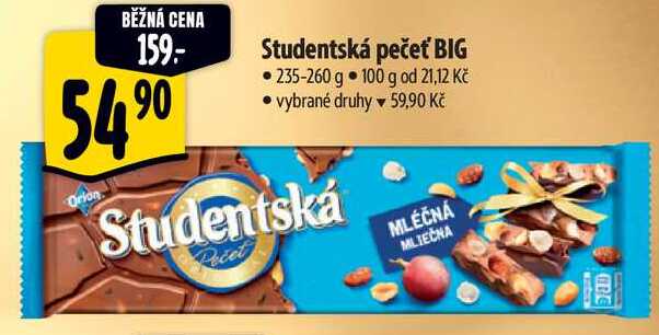 Studentská pečeť BIG, 235-260 g 