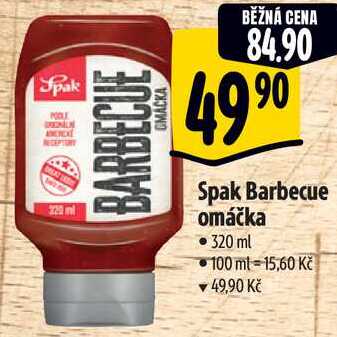 Spak Barbecue omáčka, 320 ml 