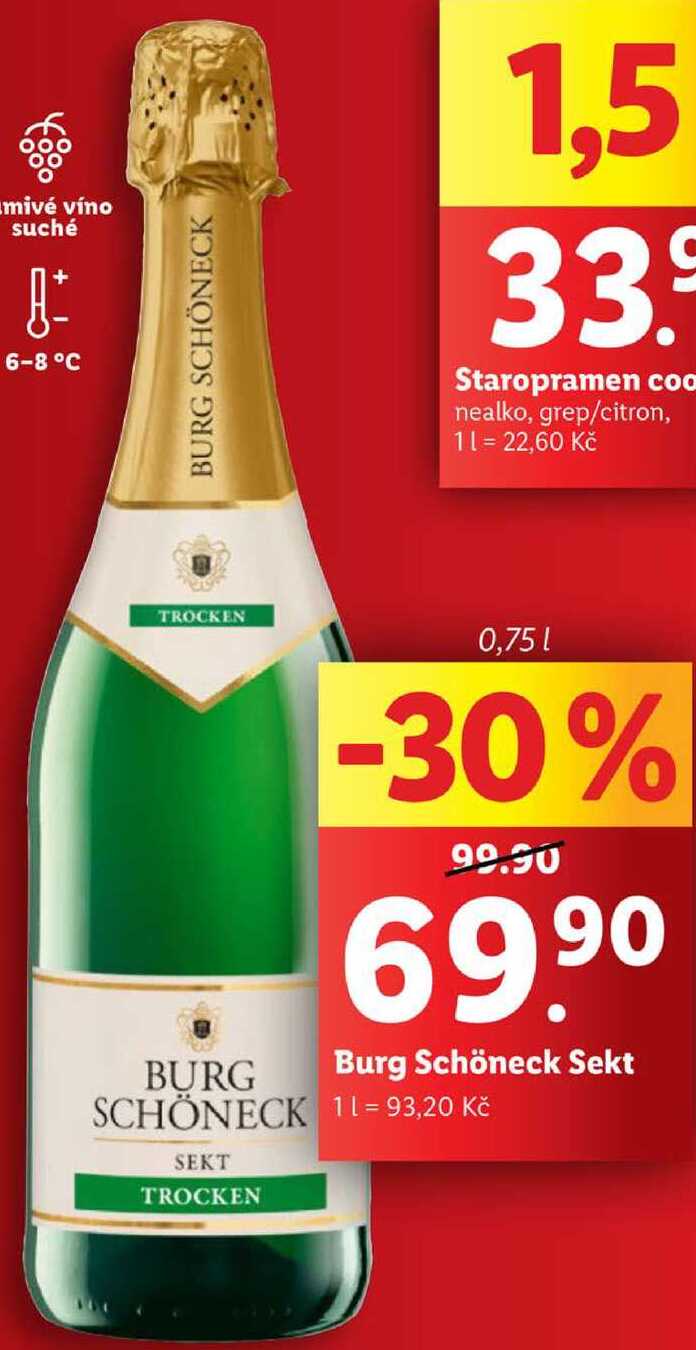 Burg Schöneck Sekt, 0,75 l