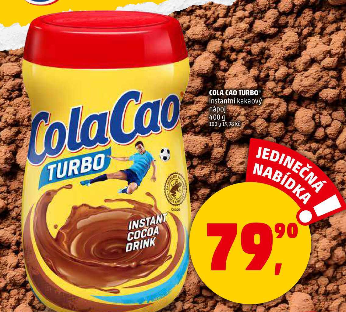 COLA CAO TURBO instantní kakaový nápoj, 400 g