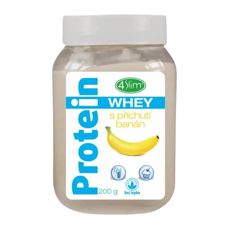 4Slim Whey protein s příchutí banán, 200 g