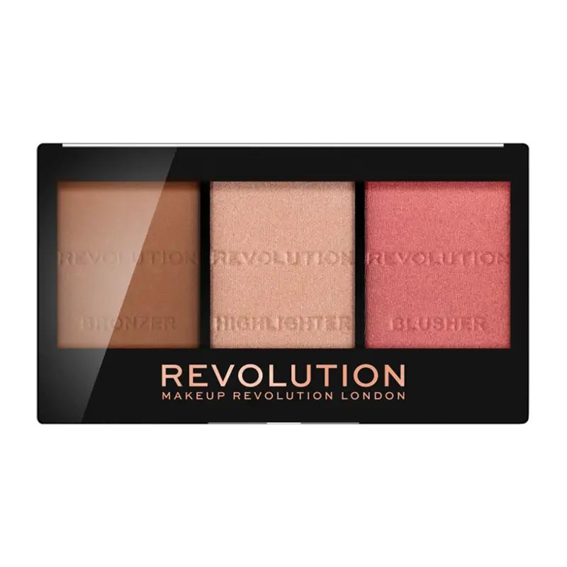 Makeup Revolution Rozjasňující a konturovací sada, 1 ks