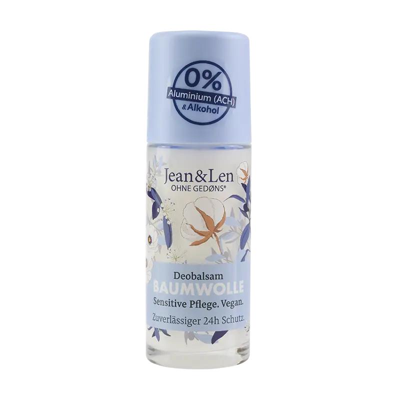 Jean&Len Deodorant roll-on pro ženy Cotton, 50 ml