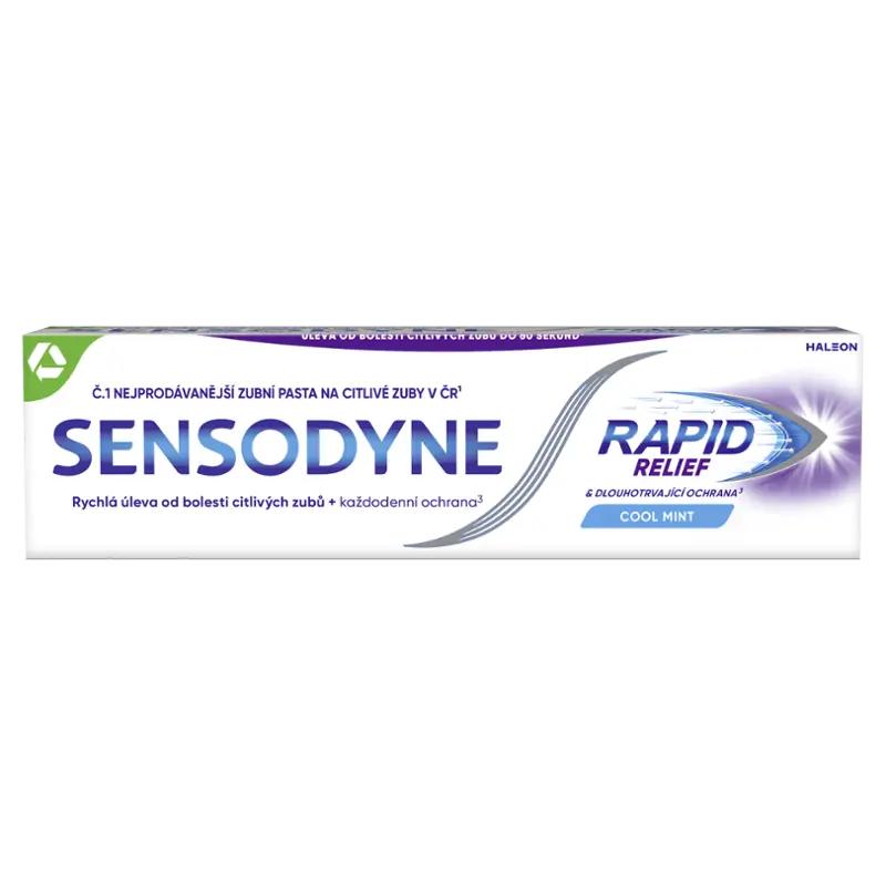 Sensodyne Zubní pasta s fluoridem Rapid, 75 ml