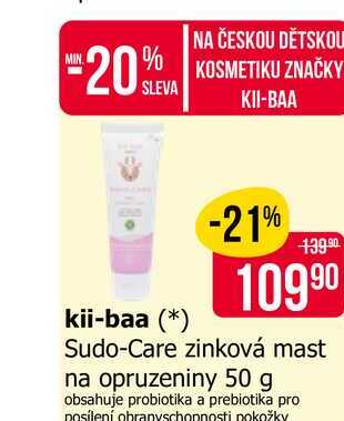 Sudo-Care zinková mast na opruzeniny 50 g 