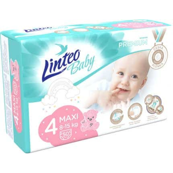 Linteo Baby Prémium Maxi vel. 4 (8-15kg)