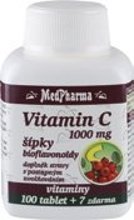 MedPharma Vitamin C 1000 mg se šípky 100 + 7 tablet NAVÍC