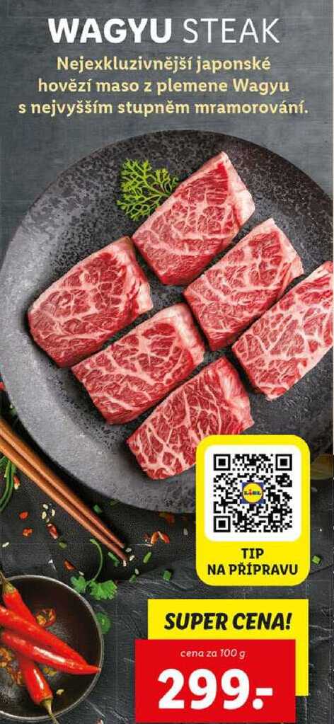 WAGYU STEAK, cena za 100 g