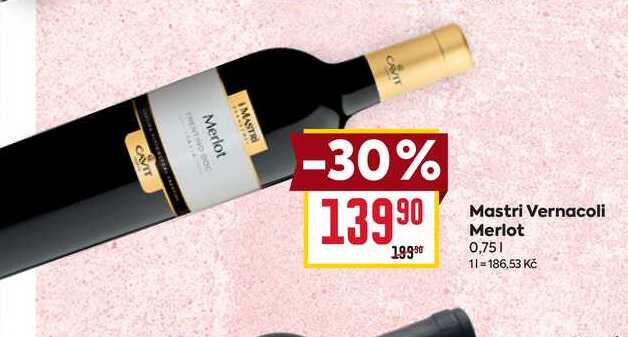 Mastri Vernacoli Merlot 0,75l