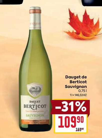 Dauget de Berticot Sauvignon 0,75l