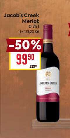 Jacob's Creek Merlot 0,75l