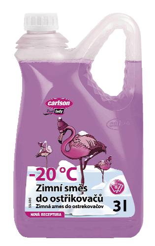 Zimní směs do ostřikovačů Pink Lady, 3 l