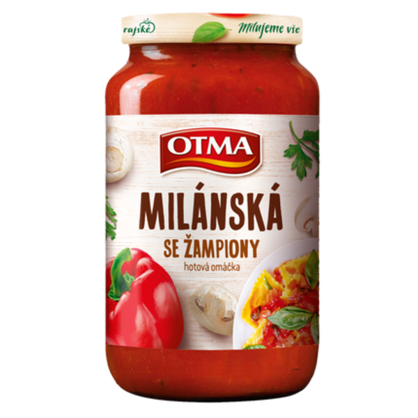 Otma Milánská se žampiony