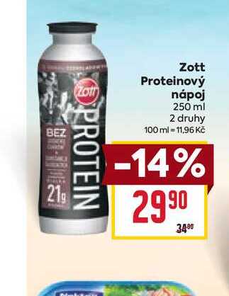 Zott Proteinový nápoj 250 ml 