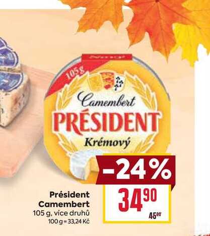 Président Camembert 105 g