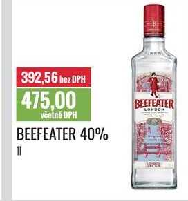 BEEFEATER 40% 1l