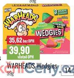 WARHEADS Wedgies 99g 