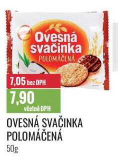 OVESNÁ SVAČINKA POLOMÁČENÁ 50g 