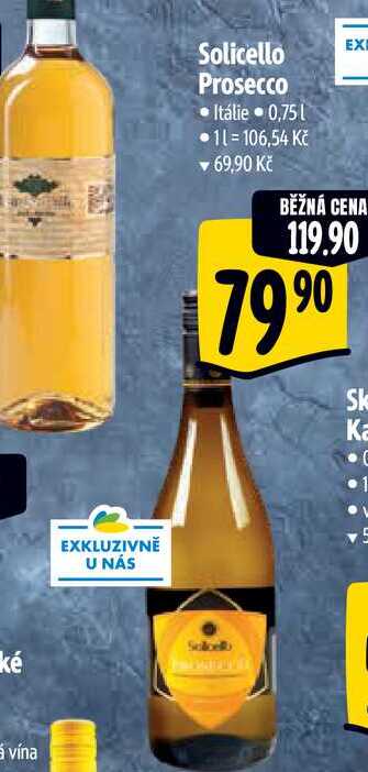  Solicello Prosecco  0,75 l